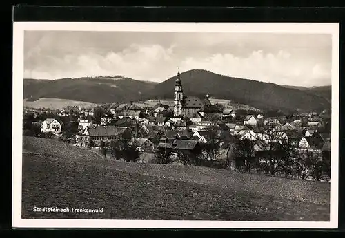AK Stadtsteinach / Frankenwald, Gesamtansicht