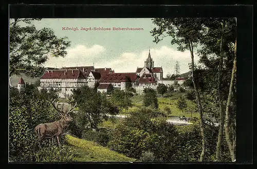 AK Bebenhausen, Königliches Jagdschloss