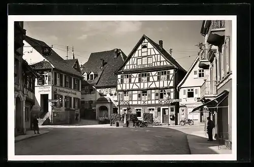 AK Alt-Gernsbach, Hofstätte, Gasthaus zur Traube