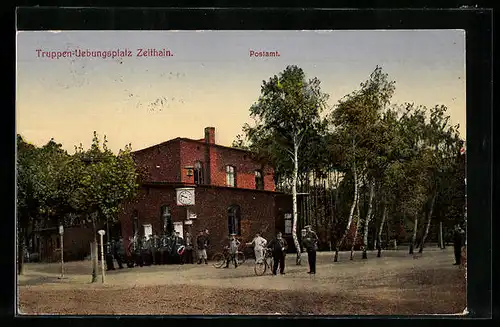 AK Zeithain, Truppenübungsplatz, Postamt