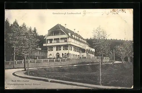 AK Bad Dürrheim, Grossherzogliches Landessolbad