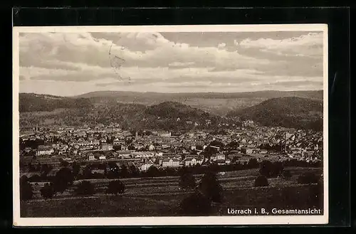 AK Lörrach i. B., Gesamtansicht