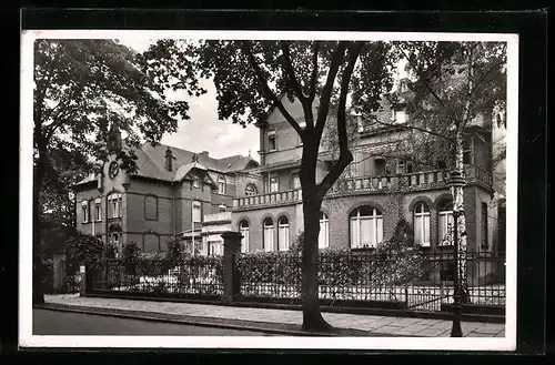 AK Bonn-Bad Godesberg, Dr. Schorlemmers Sanatorium, Rheinallee 37 - 43