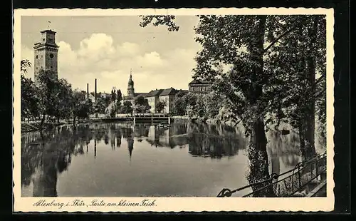 AK Altenburg / Thür., Am kleinen Teich