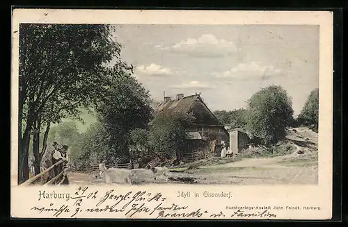 AK Hamburg-Harburg, Idyll in Eissendorf