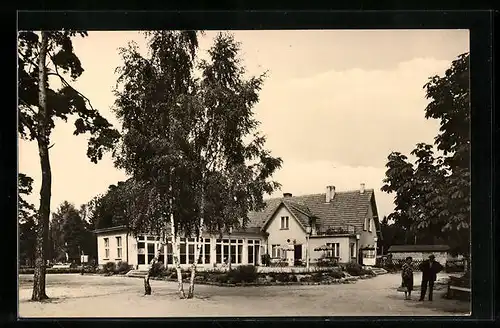 AK Klausdorf bei Zossen, an der HO Strandgaststätte