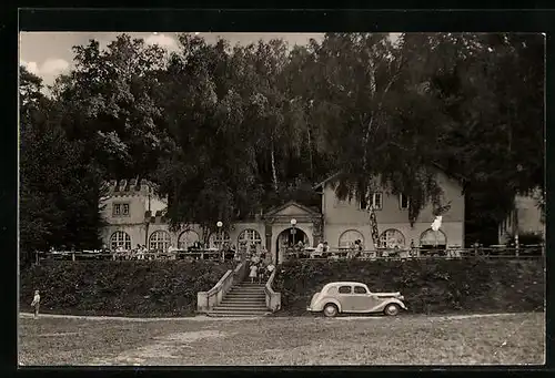 AK Bad Buckow i. Märkischen Schweiz, Restaurant Fischerkehle am Schermützelsee