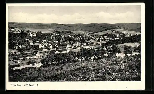 AK Hilchenbach, Generalansicht der Ortschaft