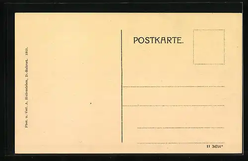 AK Steele a. d. Ruhr, Generalansicht vom Stadtgarten aus gesehen