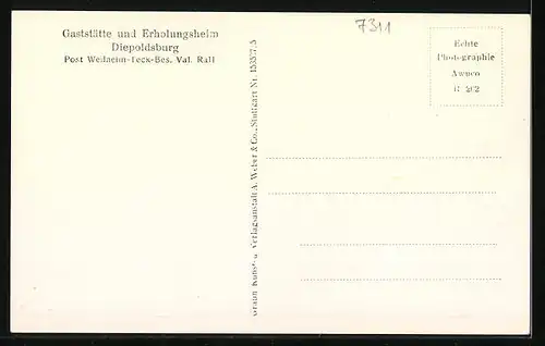 AK Diepoldsburg, Gaststätte und Erholungsheim