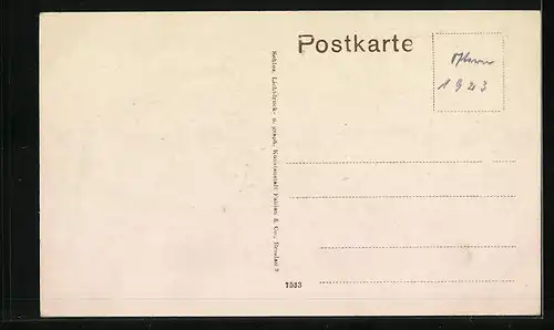 AK Lemgo, auf dem Marktplatz vor dem Rathaus