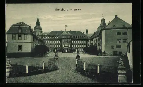 AK Berleburg, Vorderansicht des Schlosses