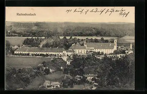 AK Raitenhaslach, Blicik auf das Kloster