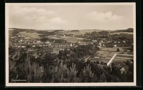 AK Dieringhausen, Generalansicht der Stadt