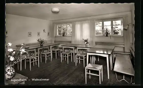 AK Bendorf am Rhein, Jugendheim, Hedwig-Dransfeld-Haus, im Wohnzimmer des Jugendheim