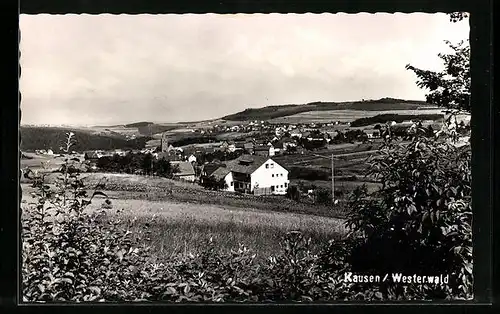 AK Kausen im Westerwald, Panoramaansicht der Stadt