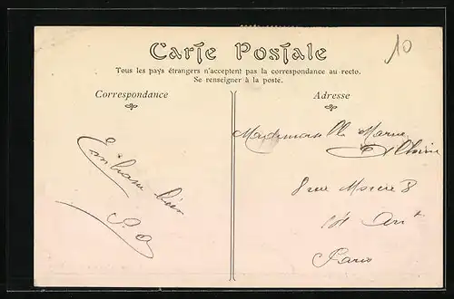 AK Le Mans, L`Avenue Thiers, Kinder vor einer Strassenbahn