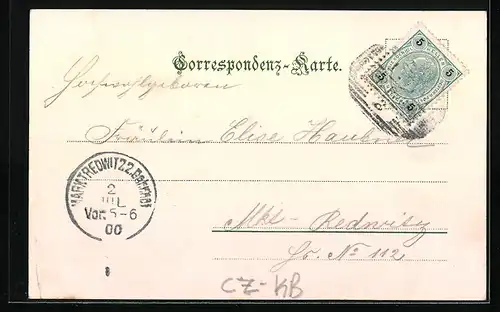 AK Eger, Unterer Marktplatz