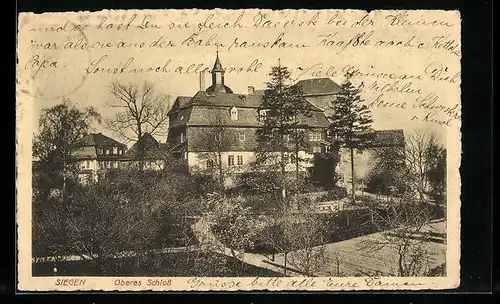 AK Siegen, Oberes Schloss