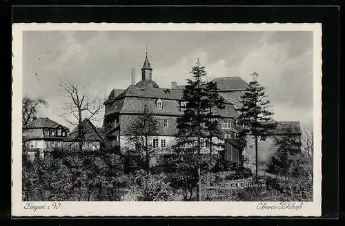 AK Siegen i. W., Oberes Schloss