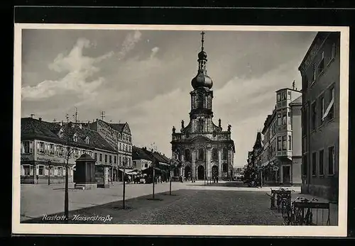 AK Rastatt, Kaiserstrasse