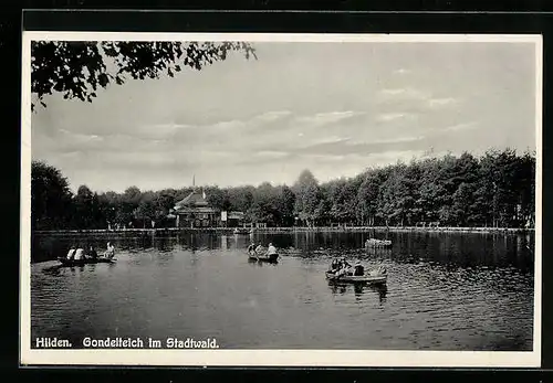 AK Hilden, Gondelteich im Stadtwald