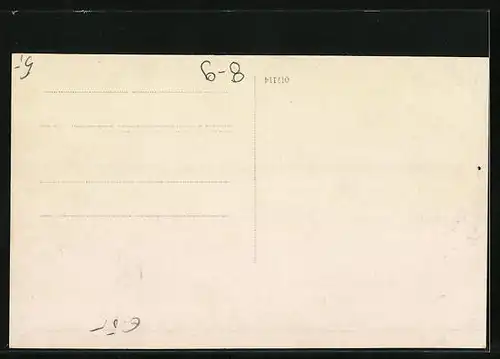 AK Frauen beim Nähen als Heimarbeit