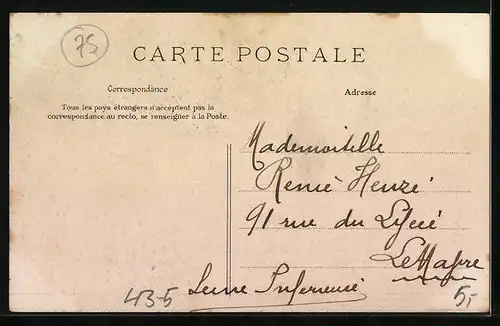 AK Paris, Mi-Carême 1906, Char de Gargantua