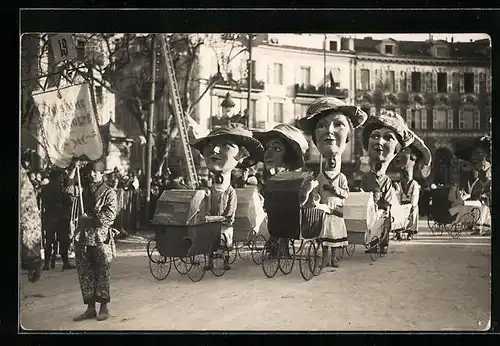 AK Nice, Festumzug zum Karneval