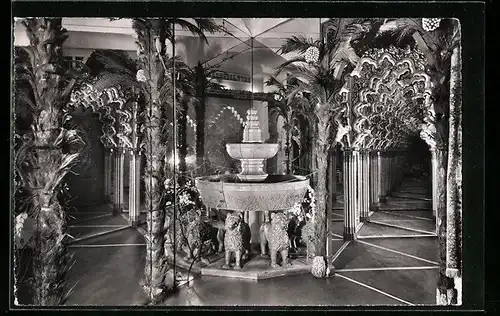 AK Luzern, Gletschergarten, Labyrinth, Löwenhof