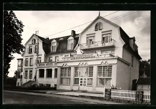 AK Kühlungsborn / Ostseebad, Gasthaus Esplanade