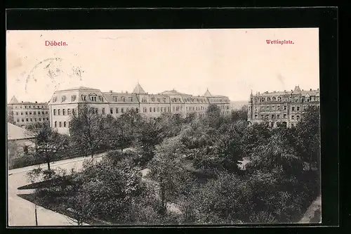 AK Döbeln, Anlagen am Wettinplatz