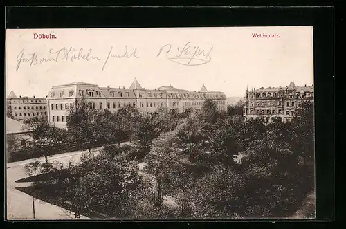 AK Döbeln, Anlagen am Wettinplatz