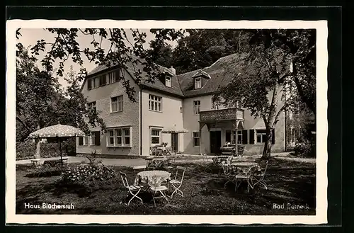 AK Bad Berneck i. F., Pension Haus Blüchersruh