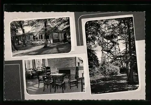 AK Bad Rothenfelde i. T., Waldschänke Gasthaus Bismarckhütte