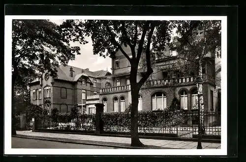 AK Bad Godesberg, Dr. Schorlemanns Sanatorium, Rheinallee 37