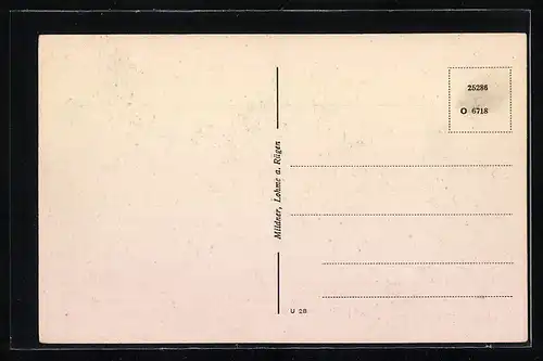 AK Lohme / Rügen, ältestes Fischerhaus