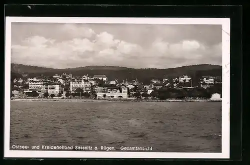 AK Sassnitz / Rügen, Gesamtansicht