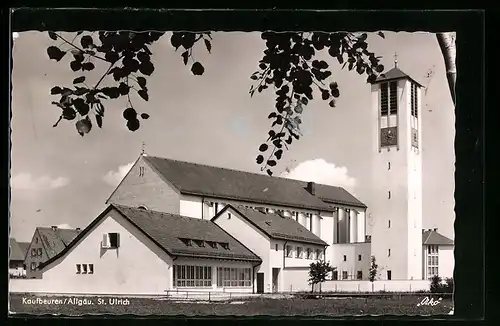 AK Kaufbeuren / Allgäu, Kirche St. Ulrich