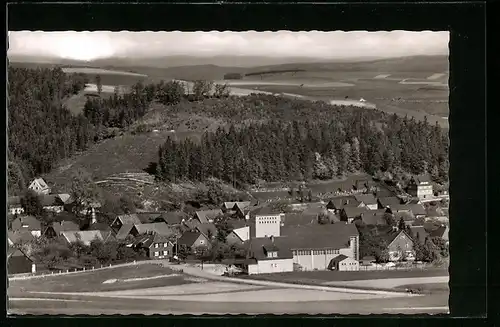 AK Liesen / Hochsauerland, Gasthof Pfänder mit Umgebung