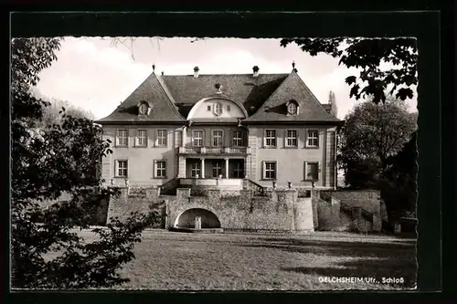 AK Gelchsheim / Ufr., Schloss