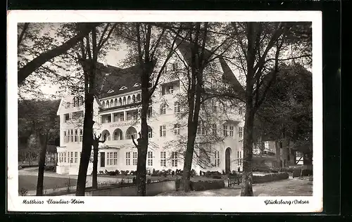 AK Glücksburg / Ostsee, Matthias Claudius-Heim