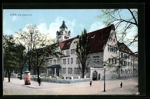 AK Jena, Blick zur Universität