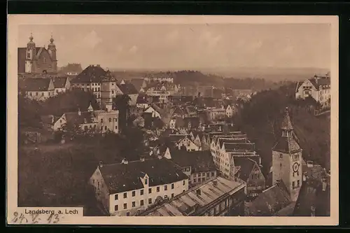 AK Landsberg a. Lech, Gesamtansicht