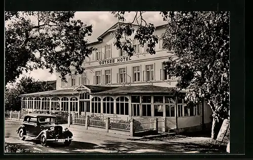 AK Thiessow / Rügen, Ostsee Hotel