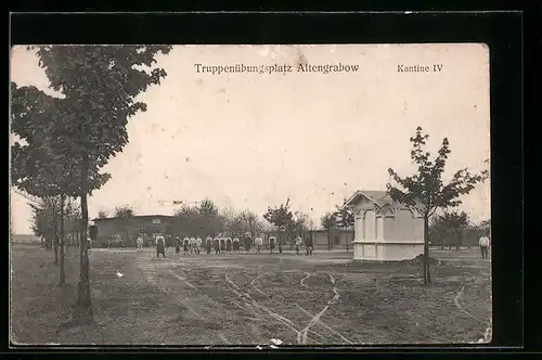 AK Altengrabow, Truppenübungsplatz, Kantine IV