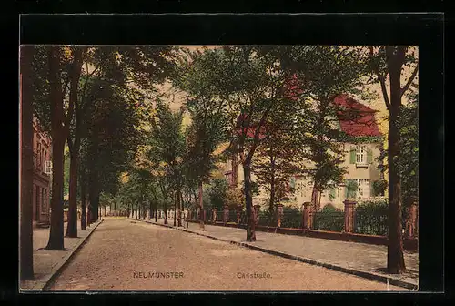 AK Neumünster, Blick in die Carlstrasse
