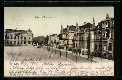 AK Bochum, Kaiser Wilhelmstrasse