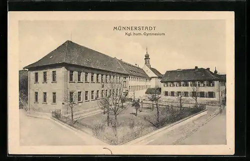 AK Münnerstadt, Kgl. hum. Gymnasium