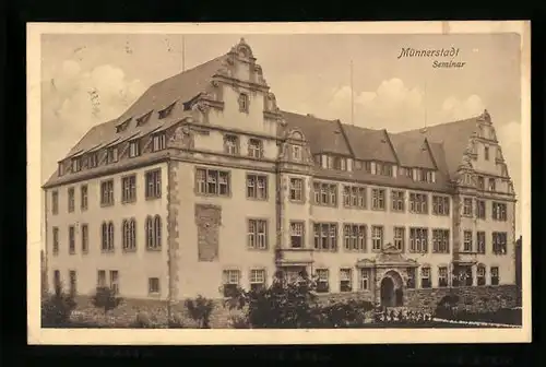 AK Münnerstadt, Blick auf das Seminar